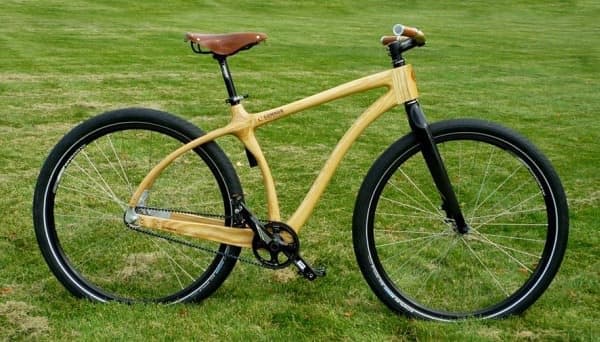 「Woody Cruiser」は、シンプルな街乗り自転車