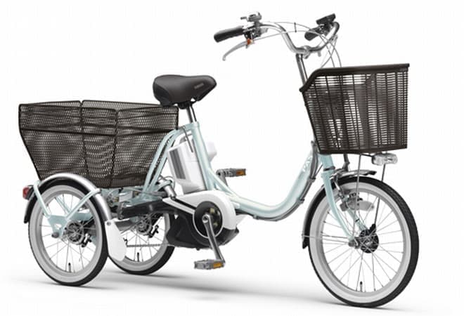 三輪の電動アシスト自転車 ヤマハ「PASワゴン」2015年モデル販売開始 [えん乗り]