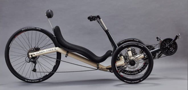 「Ruder Trike」は全身運動が可能な3輪の自転車（トライク）