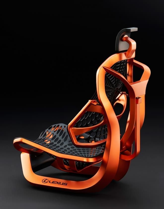  レクサス 新コンセプトシート「Kinetic Seat Concept」