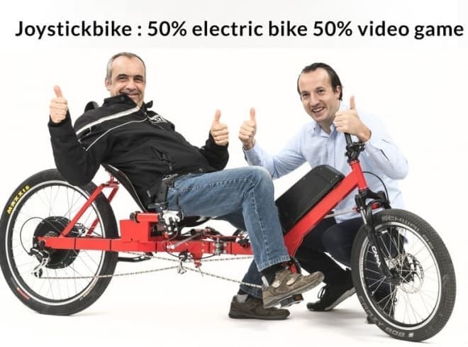 ジョイスティックで操る自転車「Joystickbike」