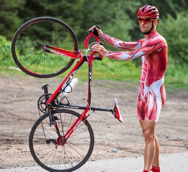 筋肉すっけすけな「Muscle Cycling Kit（筋肉サイクリングキット）」