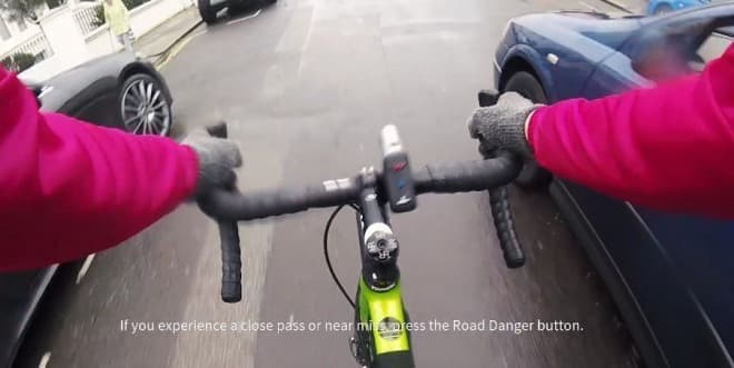 自転車にとって危険なスポットをクラウドソーシングで収集する「Flare」