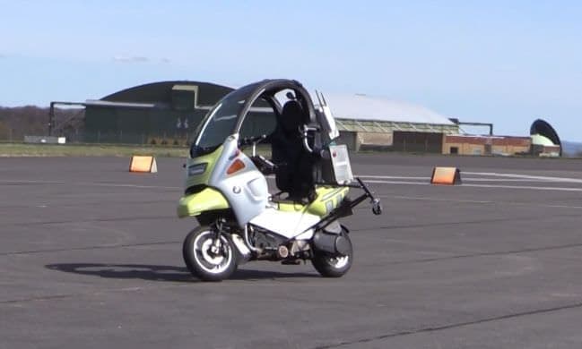 AB Dynamicsがスクーターの無人運転映像を公開 