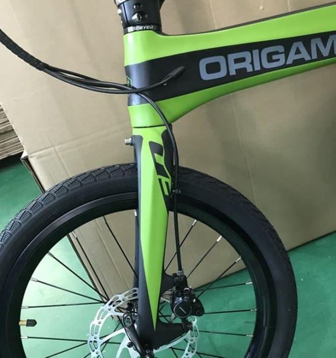 折り畳み電動アシスト自転車、Origami Bicycle「FireFly（ホタル）」