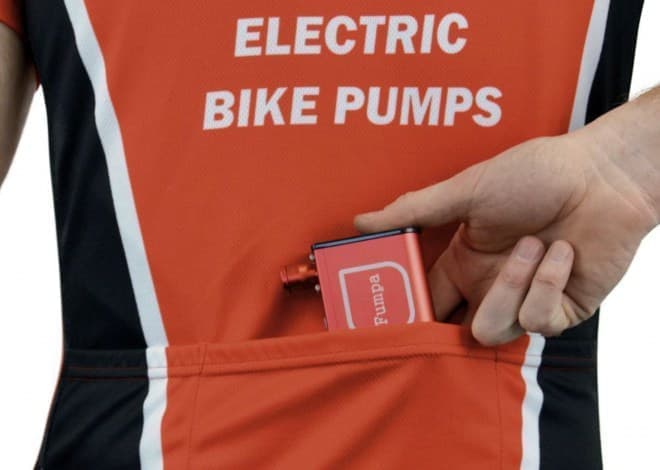 ポケットに入る自転車用の電動空気入れ「miniFumpa」、Greenfundingで先行販売開始