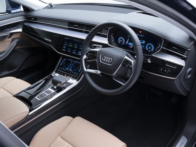 Audi A8、8年ぶりのフルモデルチェンジ―量産車初となるレーザースキャナー搭載