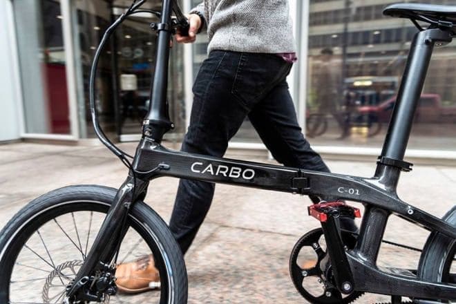 折り畳み電動アシスト自転車「CARBO」