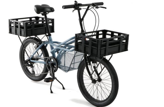 股下に荷物を積む自転車「ROADYACHT」シリーズに、前後にも荷物を積める「330-C RoadYacht」登場、DOPPELGANGERから