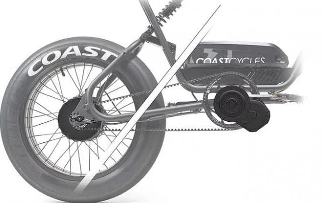 モーター位置を選べる電動アシスト自転車Coast Cycles「Buzzraw X」