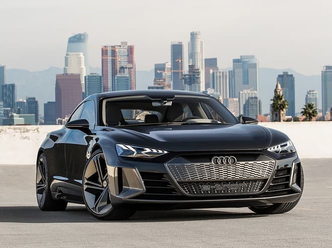 800ボルトで高速充電できる電気自動車 ― Audiの「 e-tron GT concept」