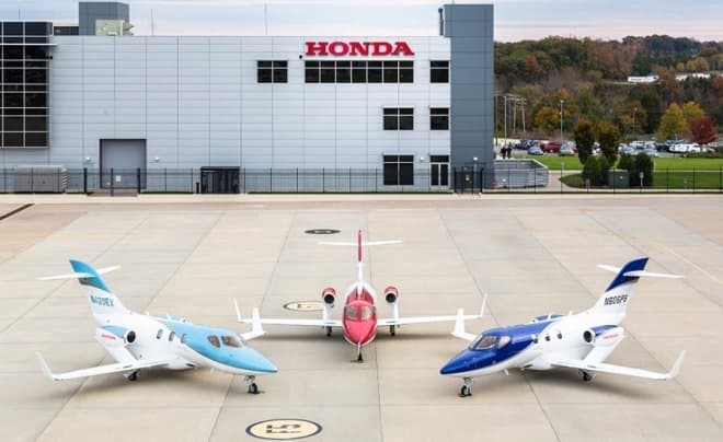 HondaJetの昨年のデリバリー数は37機 小型ジェット機カテゴリーで世界1位