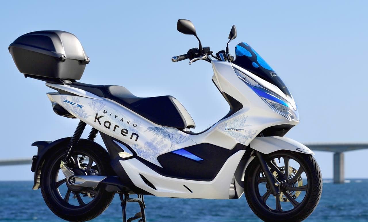 ホンダの電動バイク「PCX ELECTRIC」宮古島でレンタル可能に