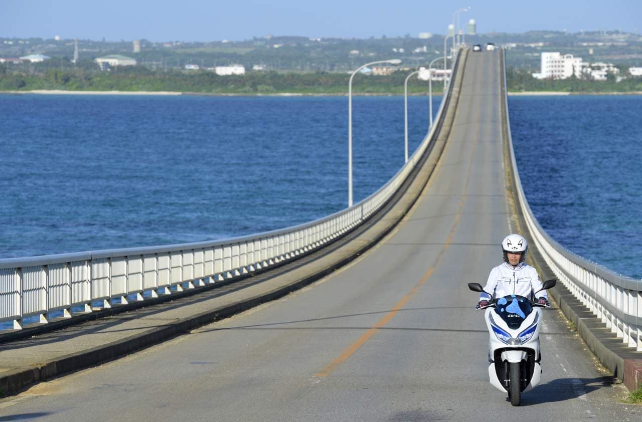 ホンダの電動バイク「PCX ELECTRIC」宮古島でレンタル可能に