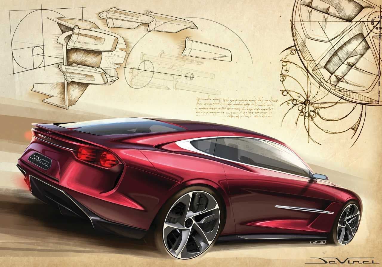 レオナルド・ダ・ヴィンチ没後500年を記念したイタルデザインのコンセプトカー「DaVinci（ダ・ヴィンチ）」