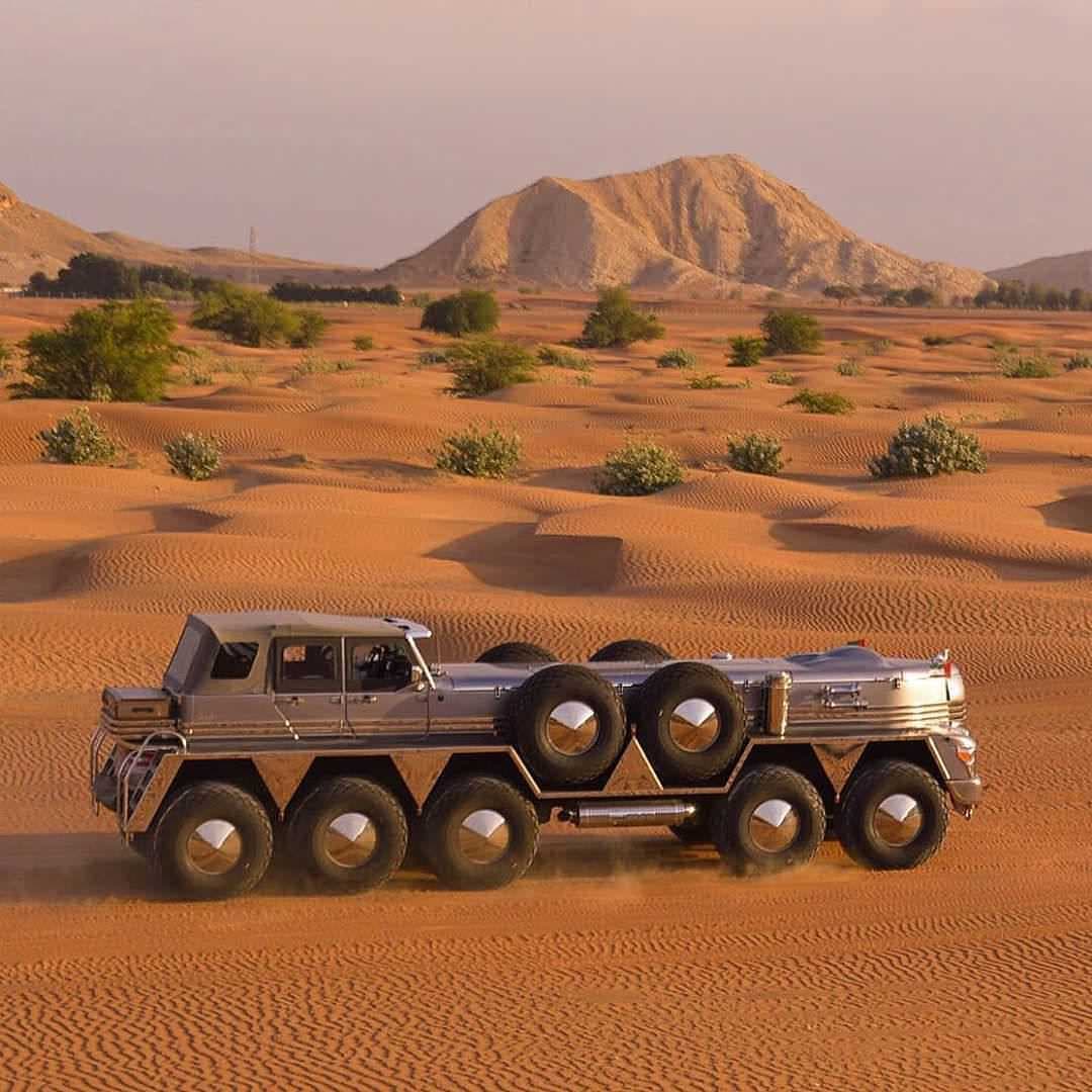 「Dhabiyan」は“世界最大のSUV”を謳うクルマ