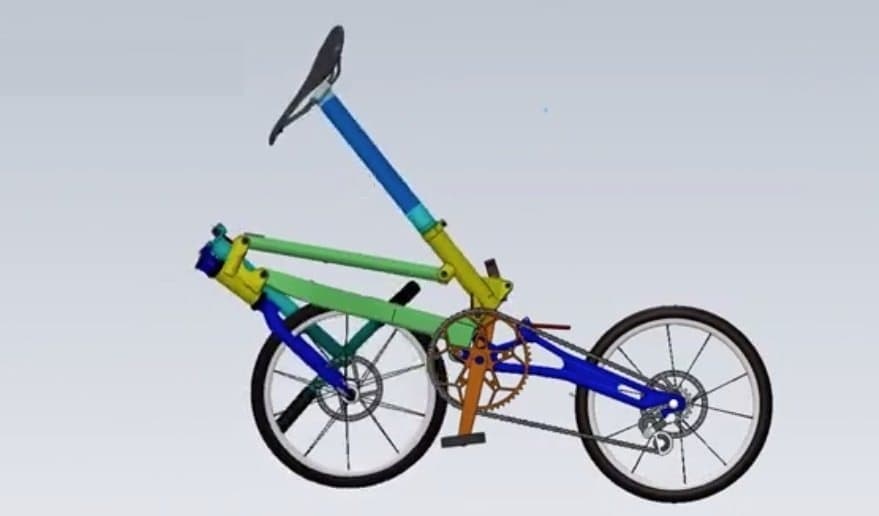 画期的な折り畳み機構を持つ自転車「SU18」