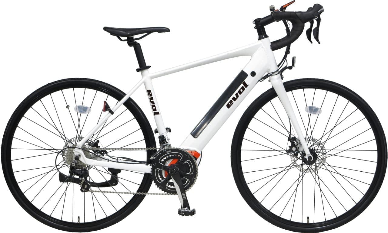 お手頃価格の電動アシストクロスバイク / MTB / ロードバイク「evol」―自転車通勤にぴったり