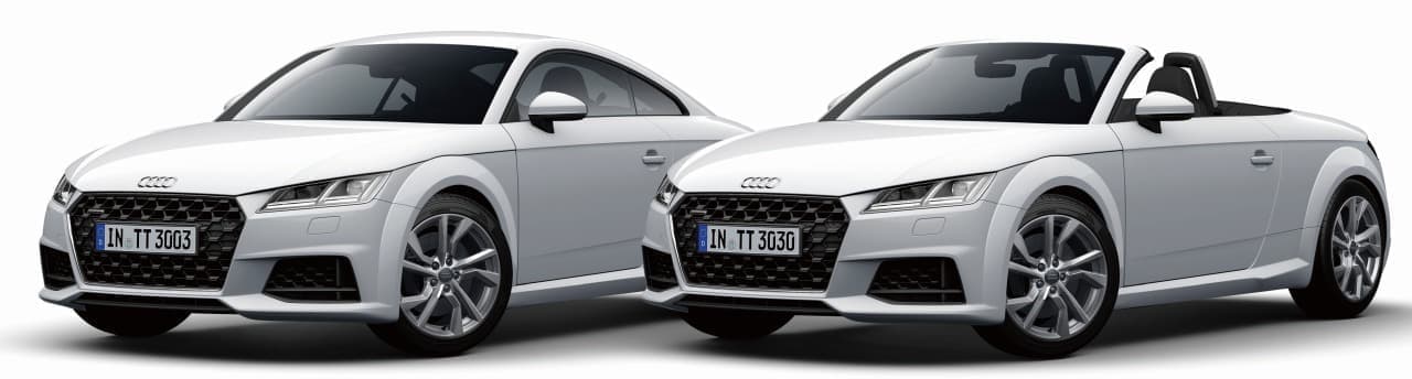 Audi「TT」シリーズ改良 ― エクステリアがスポーティに＆FFモデルのエンジンパワーが大幅アップ