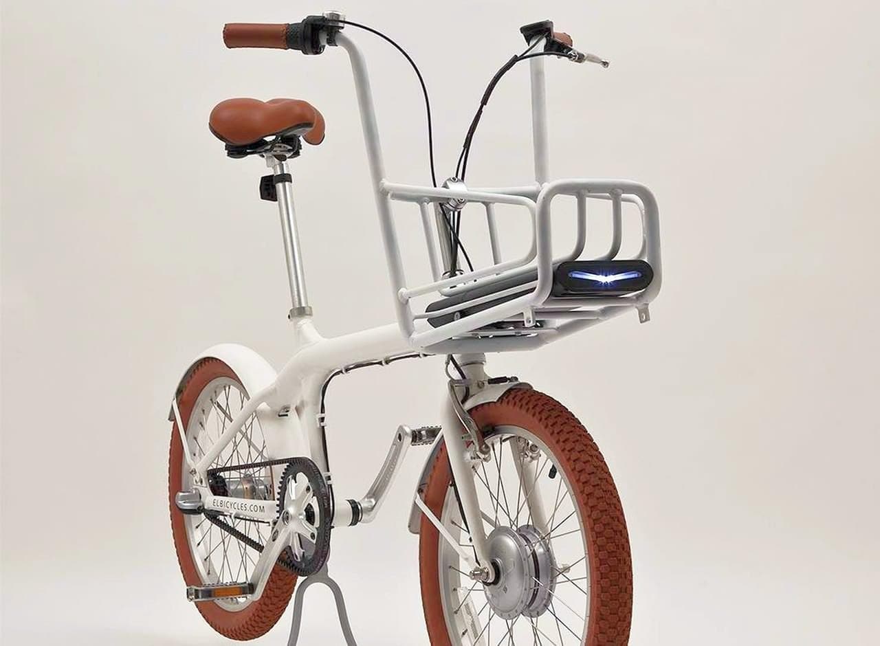 バッテリーをフロントバスケットに―ミニマル・デザインの自転車Elbi Cycles「EL」シリーズ