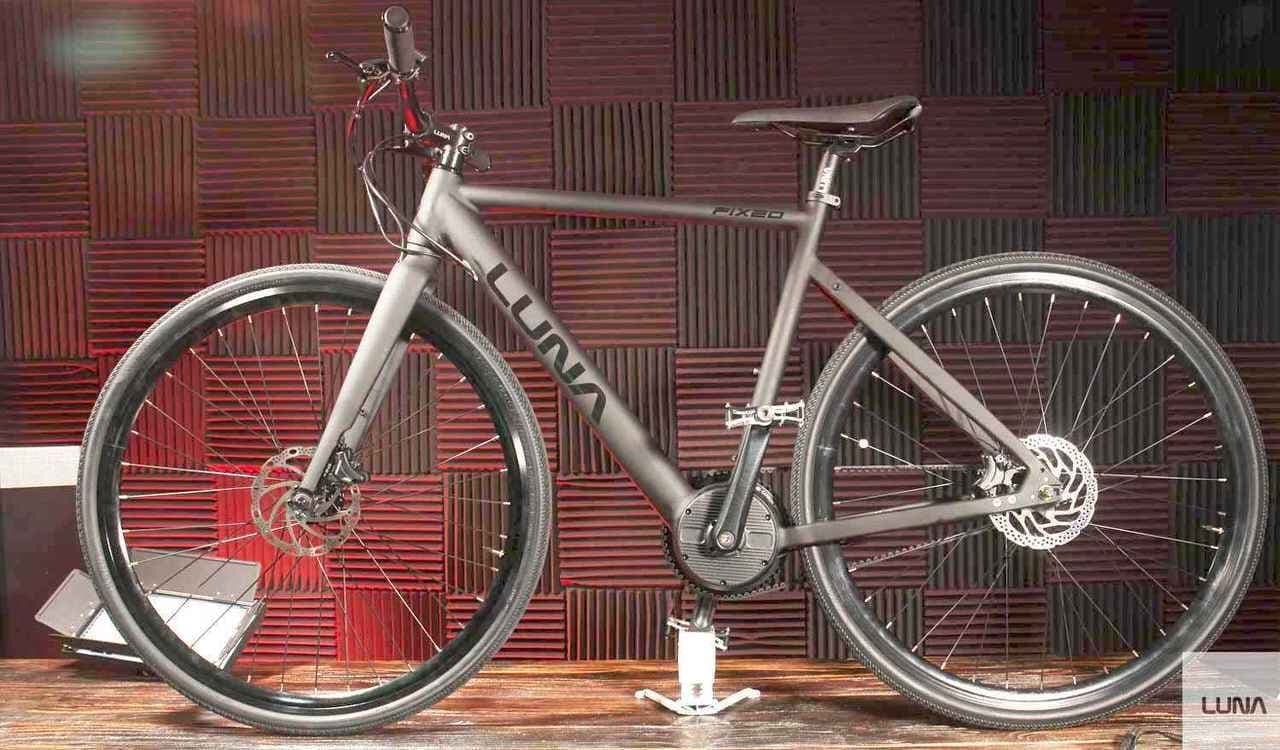 電動アシストに見えない電動アシスト自転車「Luna Fixed Stealth Ebike」