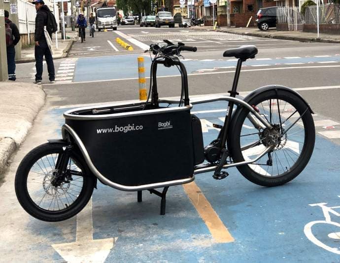 一般家庭向けにデザインされたカーゴバイ「Bogbi Cargo Bike」