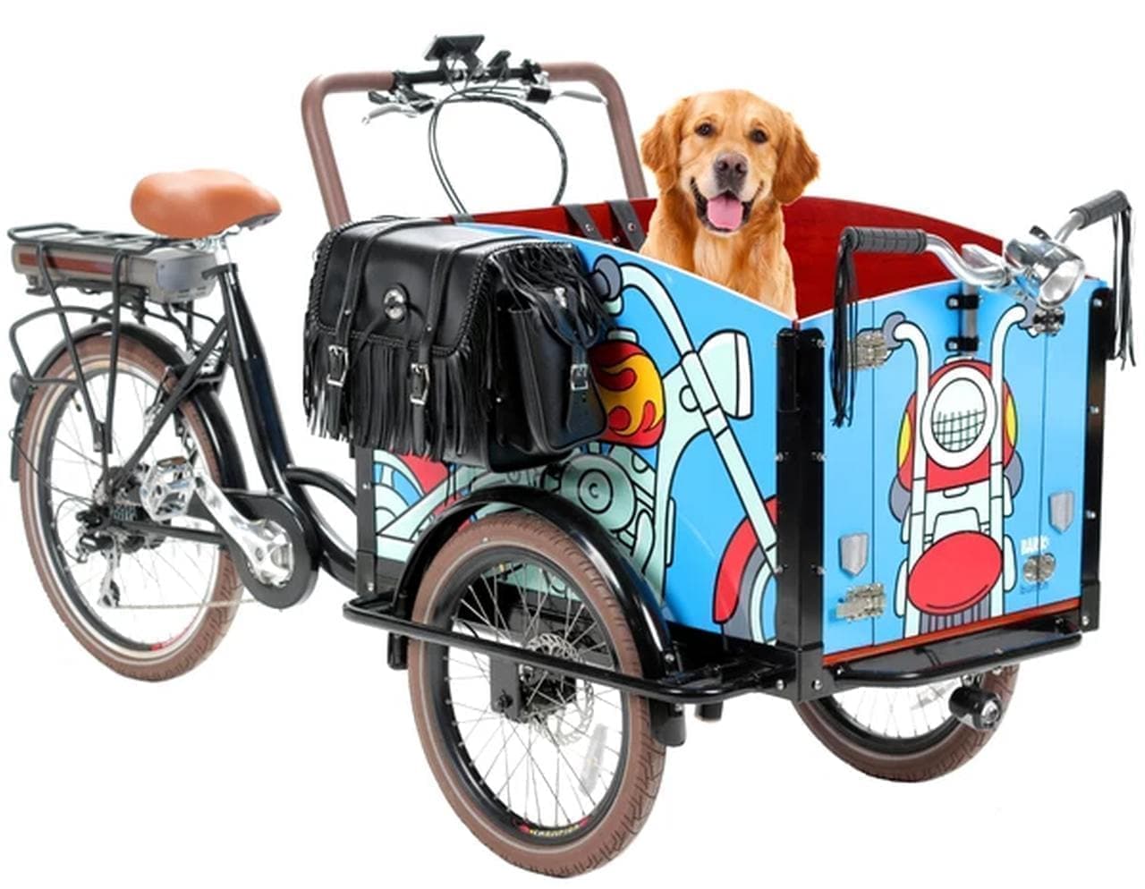 犬専用のカーゴバイク「The Bark」