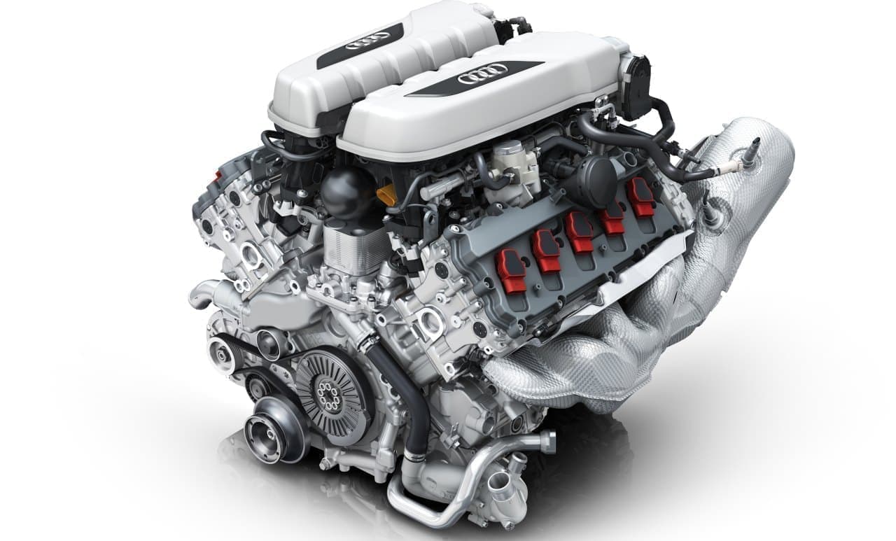 V10エンジン10周年を記念した限定モデル「Audi R8 Decennium」