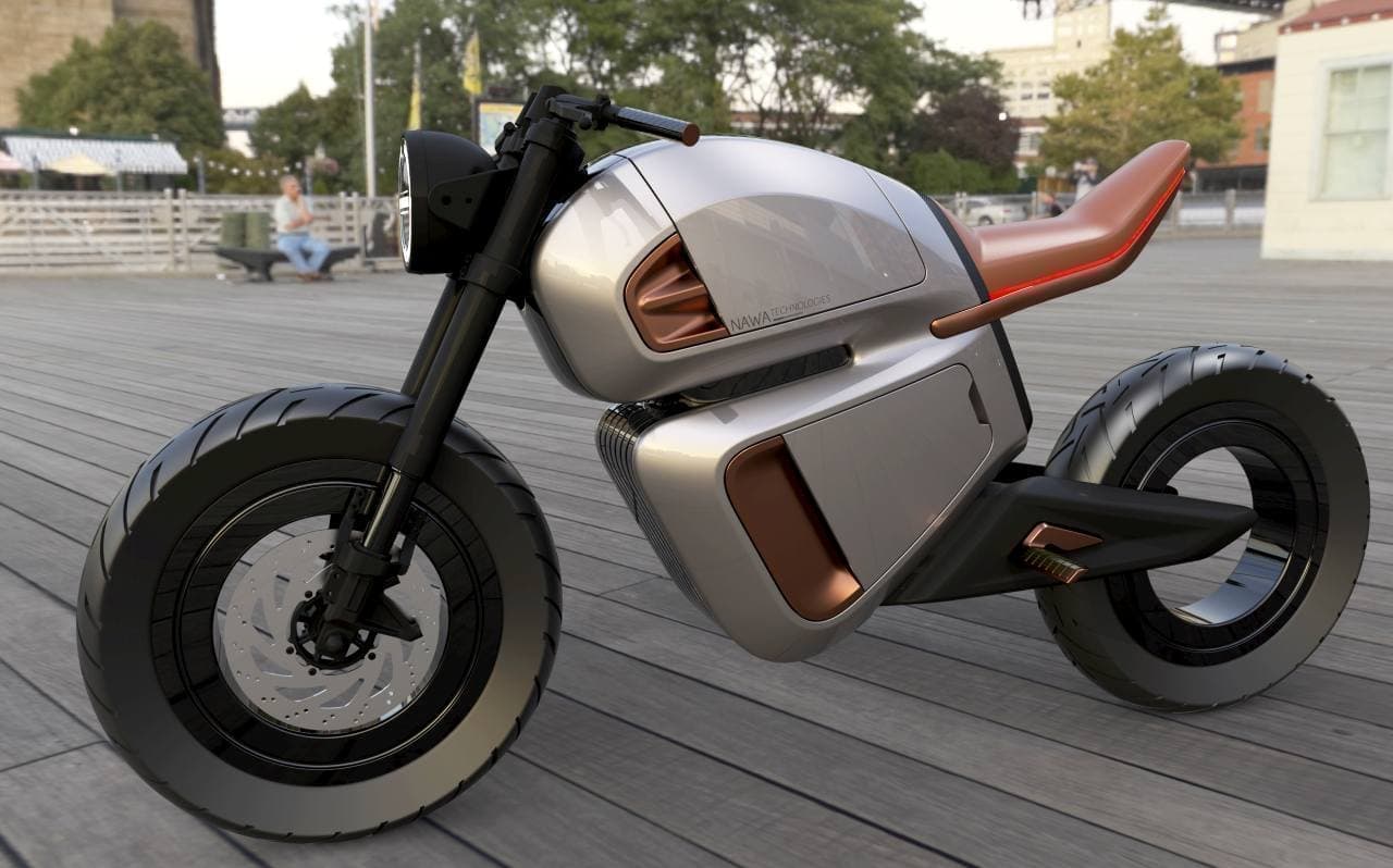 1回の充電で300キロ走れる電動バイク「NAWA Racer」―その秘密はウルトラキャパシタ