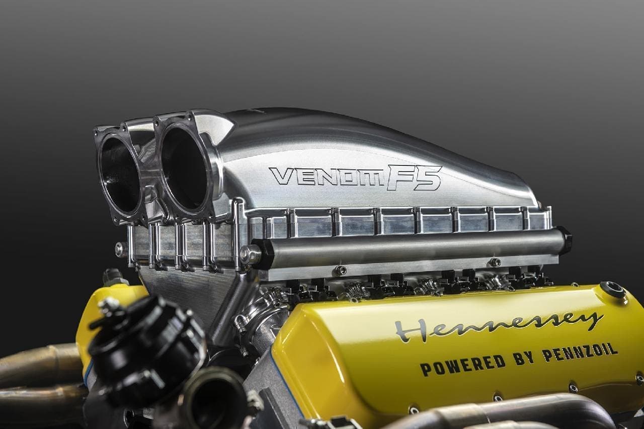 世界最速、時速500キロ超えを目指すハイパーカー ヘネシー「ヴェノムF5」のシャシー公開