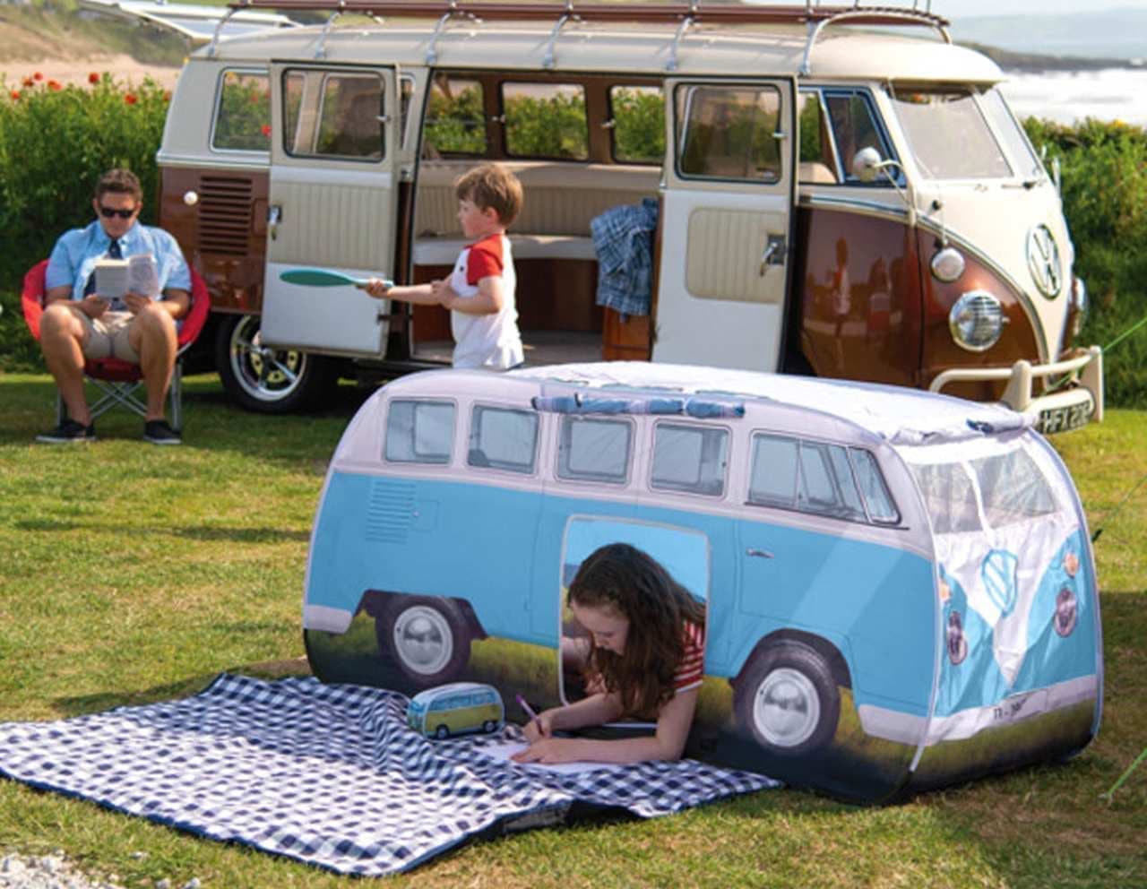フォルクスワーゲンバス型の子ども用テント「T1バス キッズテント」日本販売開始