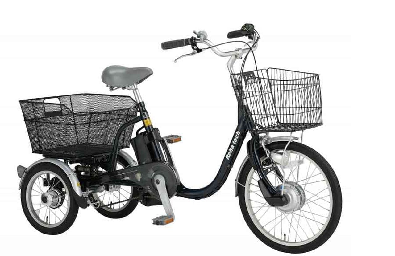 フランスベッドが電動アシスト三輪自転車「ASU-3WSR ランドパル」を発売