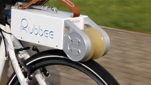 自転車を5秒で「電動自転車」に変えるコンバージョンキット「Rubbee」発売決定！