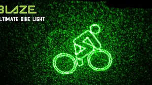 自転車巻き込み事故を減らすライト「Blaze」―「自転車が走ってるよ！」をレーザー光線で主張