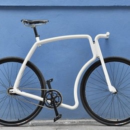 シートチューブがない！ ― 重さわずか5キロの自転車フレーム「VIKS」