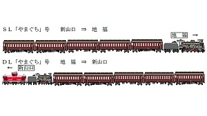 7月以降の「SL やまぐち号」の運行、新山口駅から地福駅間のみ運転