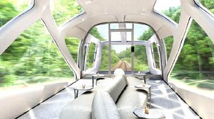 走る「デラックススイートルーム」 ― JR 東日本が「クルーズトレイン」の列車デザインを発表