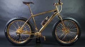 価格は1億円！ ― 純金でコーティングされた世界一高価な自転車「24K EXTREME MOUNTAIN BIKE」