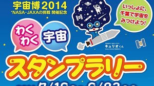 「宇宙博2014」記念--千葉県内の鉄道でスタンプラリー開催