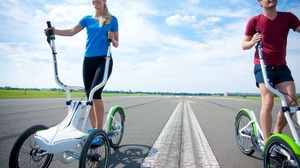 1時間に1,000キロカロリー消費できるエクササイズ用自転車「FreeCross」