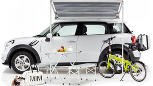 MINI でアウトドアを楽しむ「クロスオーニング Kit」― MINI の SUV モデル「MINI Crossover」専用