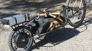 自転車用の電動アシストトレーラー「Wattwagon」―荷物を積んで坂道をのぼれる！