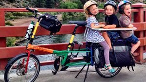 大量の荷物や複数名の子どもを運べる自転車「Haul-a-Day」