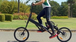 膝を痛めずにジョギングできる自転車「Bionic Runner」