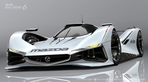 マツダ、美しい新型スポーツカー「LM55」公開--グランツーリスモの世界に存在する幻のクルマ