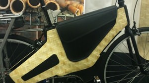 フレームが“竹細工”―電動アシスト自転車「Bamboost」