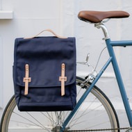 自転車のリアキャリアに取り付けるパニアバッグ「MAKR×tokyobike Pannier Bag」、トーキョーバイクから4月1日に発売