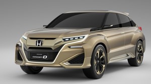 ホンダ、最上級 SUV の方向性を示すコンセプトモデル「Concept D」を上海モーターショーで世界初公開