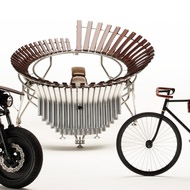 楽器デザイナーが設計したバイクや自転車、日本初公開！―ヤマハによる「Two Yamahas, One Passion〜デザイン展 2015〜」