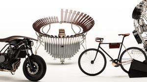 楽器デザイナーが設計したバイクや自転車、日本初公開！―ヤマハによる「Two Yamahas, One Passion〜デザイン展 2015〜」